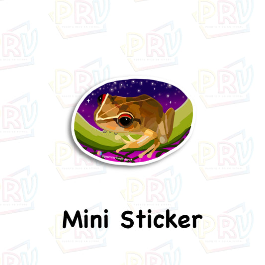 Coqui (Mini Sticker)