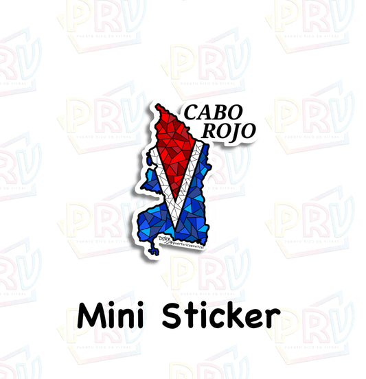 Cabo Rojo (Mini sticker)