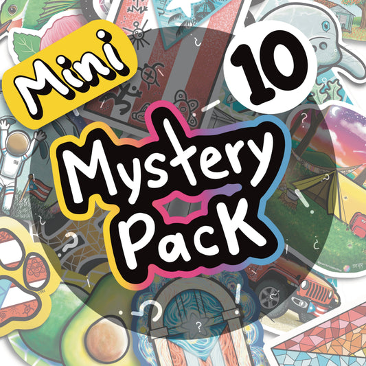 Mystery Pack- 10 mini stickers