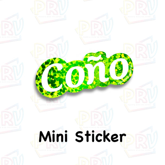 Coño (Mini Sticker)