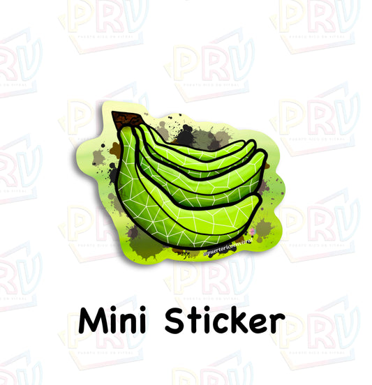 Platanos (Mini Sticker)