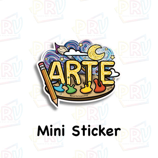 Arte (Mini Sticker)