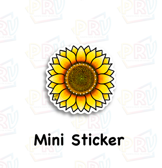 Girasol (Mini Sticker)