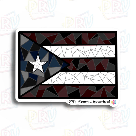 Bandera de PR Alterna (Sticker)