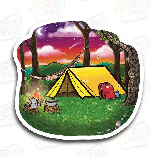 Casa de Acampar (Sticker)