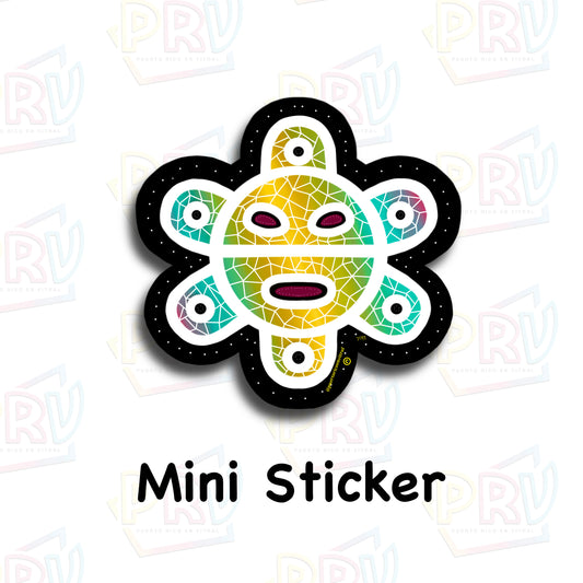 Sol Taino (Mini Sticker)