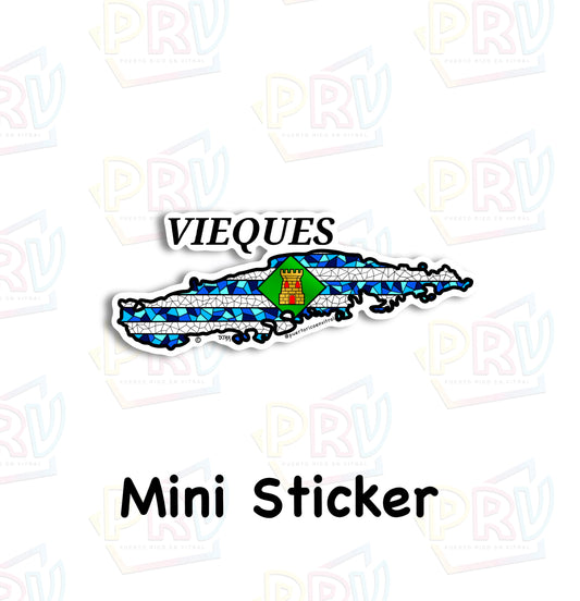 Vieques (Mini sticker)