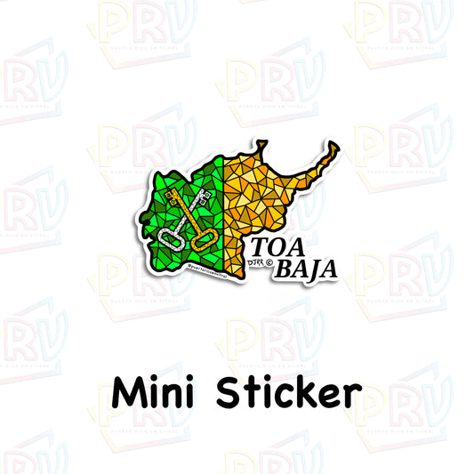 Toa Baja (Mini sticker)